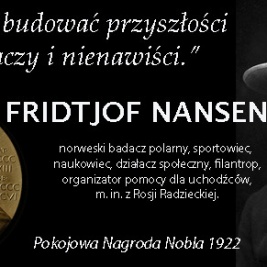 Powiększ obraz: Fridtjof Nansen, POKOJOWA NAGRODA NOBLA 1922